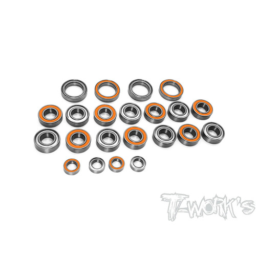 TWORKS Precision Ball Bearing Set  ( For Xray XB8E 2021 ) 22pcs.