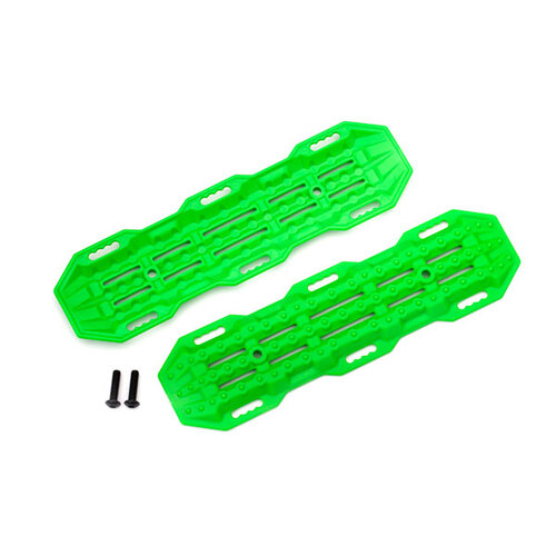 Traxxas - Traction Boards - Green/ Mounting Hardware (8121G)