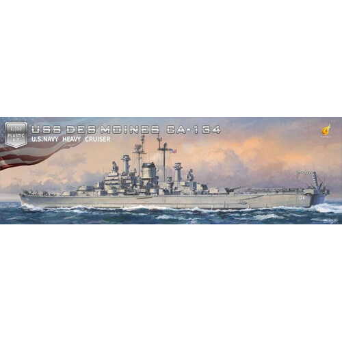 Very Fire - 1/350 USS Des Moines (Deluxe Edition) Plastic Model Kit