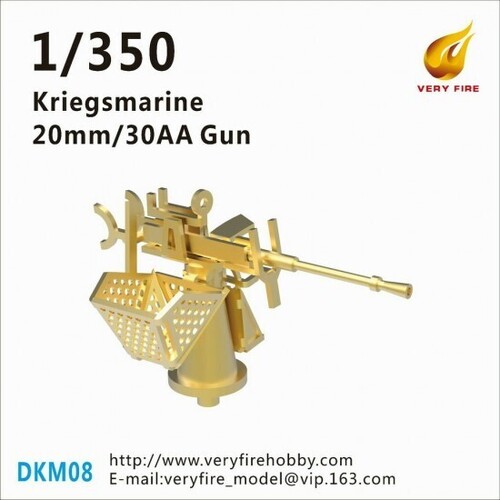 Very Fire - 1/350 Kriegsmarine 20mm/30 AA gun (16 sets)