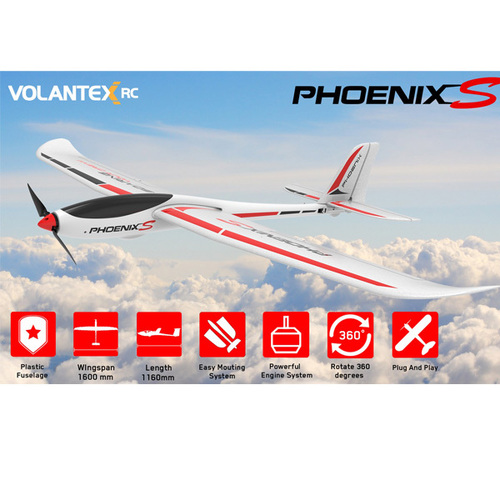 Volantex 742207R Phoenix S Glider 1.6m RTF W/ Gyro