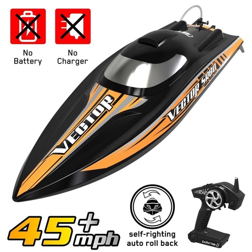 Volantex - Vector SR80 Black Brushless RTR Boat