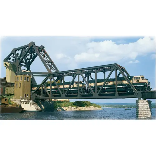 Walthers - Operating Single-Track Railroad Bascule Bridge Kit