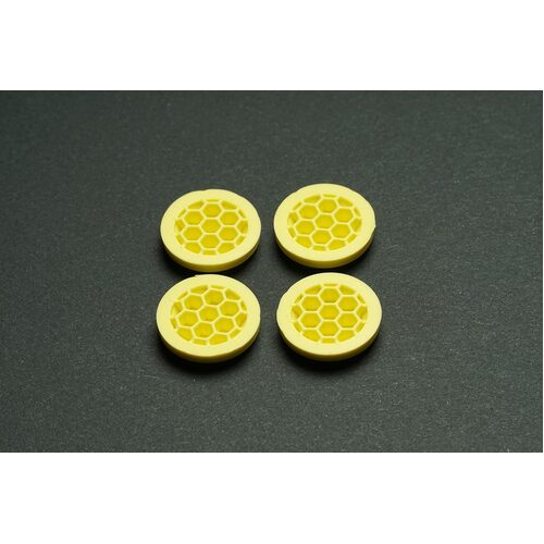 WIRC/WRC - Shock Damper Diaphragm - Yellow Soft (4)