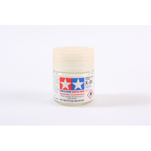 Tamiya - Semi Gloss Clear  - Acrylic 10ml - 81535-A00