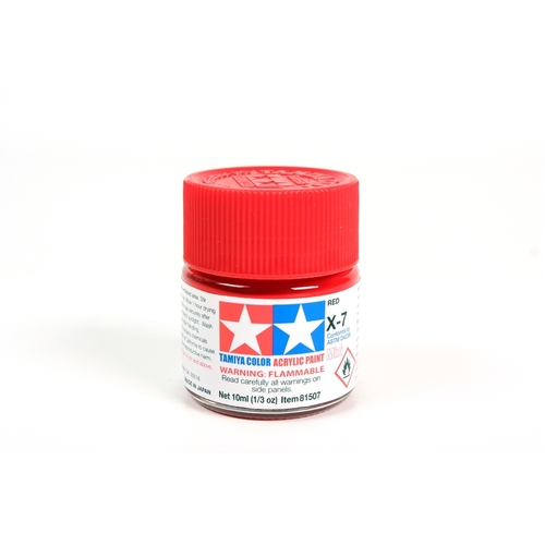 Tamiya - Red Gloss  - Acrylic 10ml - 81507-A00