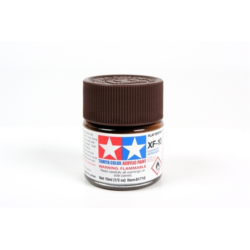 Tamiya - Flat Brown Matt - Acrylic 10ml - 81710-A00