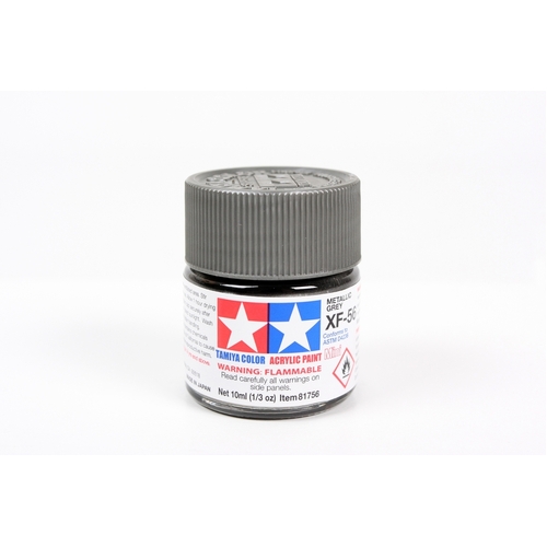 Tamiya - Metallic Grey Matt - Acrylic 10ml - 81756-A00