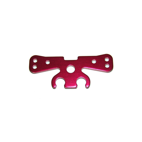 GV XV162U1RE FRONT UPPER SUSPENSION PLATE -6061 3MM /RED