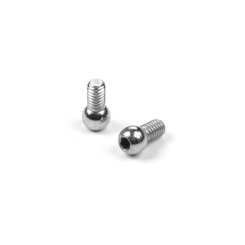 XRAY ANTI-ROLL BAR STEEL BALL END 3.8MM WITH 4MM THREAD (2)