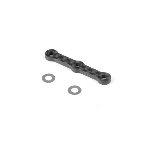 XRAY X4 GRAPHITE STEERING PLATE SET - XY302571