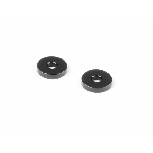 XRAY ALU SHIM 3x10x2.0MM - BLACK (2) - XY303116-K