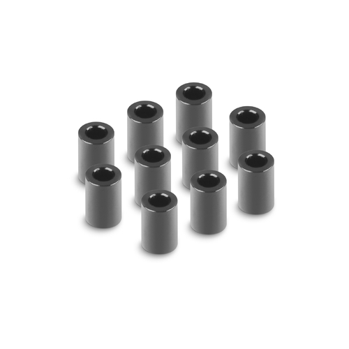 XRAY ALU BUSHING 3x6x9.0MM - BLACK (10)XY303130-K