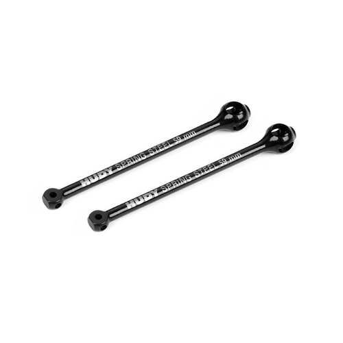 XRAY X4 ECS BB DRIVE SHAFT 58MM - HUDY SPRING STEEL™ (2) - XY305316