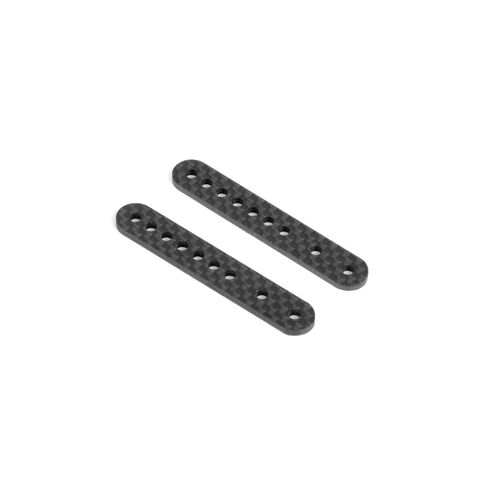 XRAY SCX GRAPHITE REAR BODY HOLDERS ADAPTER 2.2MM (2) - XY321322