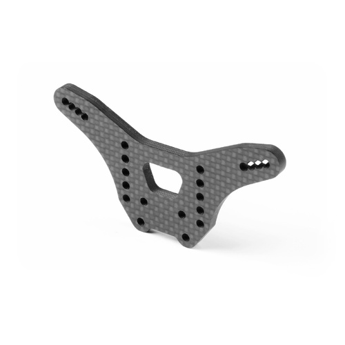 XRAY XB2 GRAPHITE SHOCK TOWER - REAR - LOWER