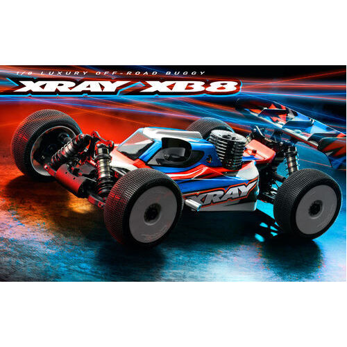 XRAY XB8'21 - 1/8 LUXURY NITRO OFF-ROAD CAR - XY350016