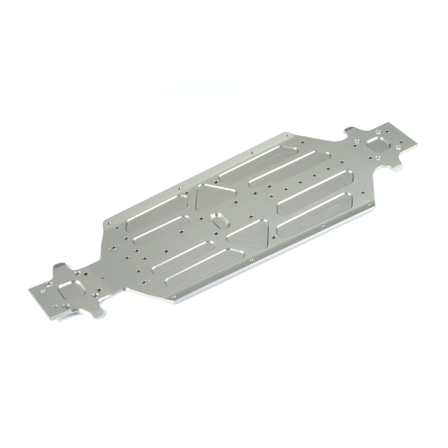 XB8E'24 ALU CHASSIS - SWISS 7075 T6 (3MM) - SHORT