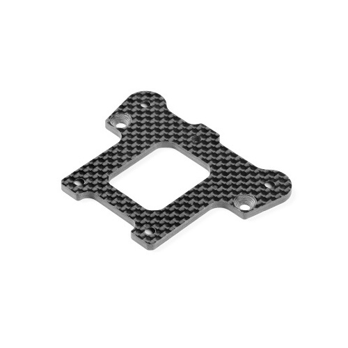 XRAY GT'23 GRAPHITE SERVO SAVER UPPER PLATE 2.5MM - XY351352