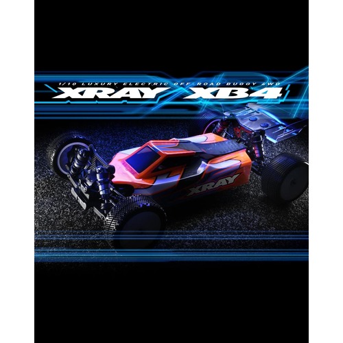 XRAY XB4C'24 - 4WD 1/10 ELECTRIC OFF-ROAD CAR - CARPET EDITION