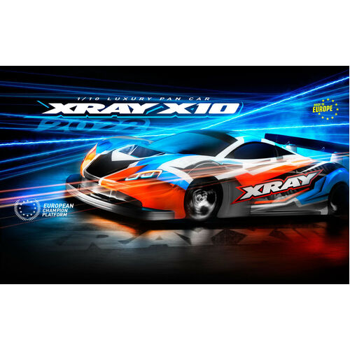 XRAY X10'24 - 1/10 PAN CAR GT CAR KIT - XY370505