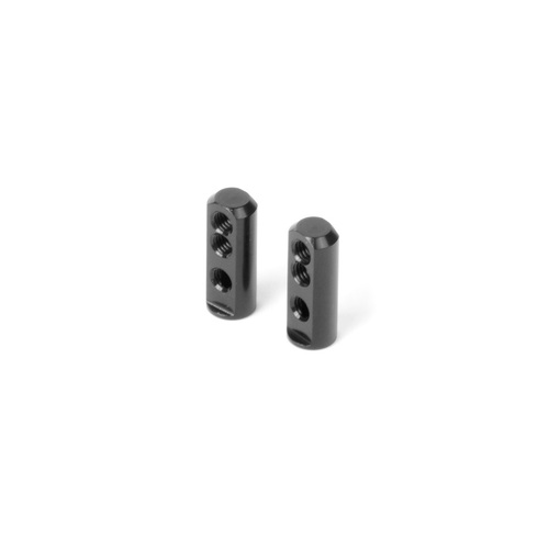 XRAY X12'21 ALU SERVO MOUNT - BLACK (2) - XY376263