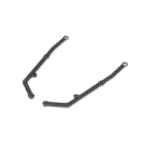 XRAY X12'23 GRAPHITE SIDE BRACE 2.5MM - RIGHT & LEFT