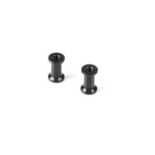 XRAY ALU MOUNT 10.8MM - BLACK (2) - XY376364-K