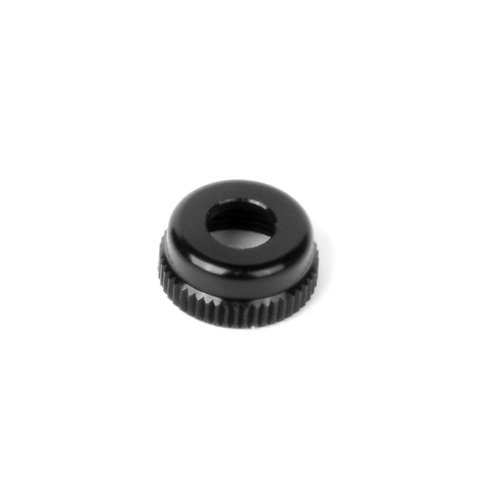 XRAY ALU SHOCK BODY CAP - LOWER - BLACK - XY378030-K