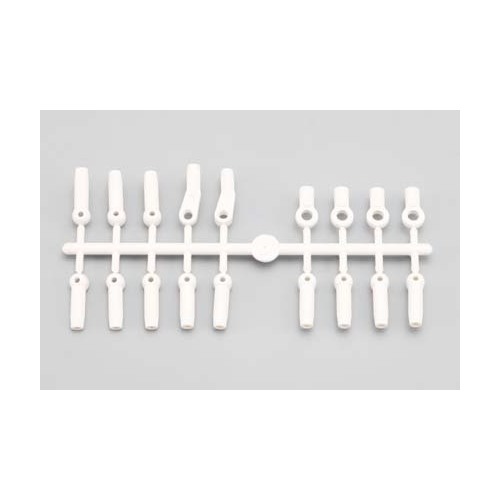 Yokomo Rod End Plastic Parts(White)