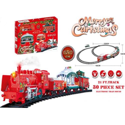 YY - Christmas Train (650cm Track)