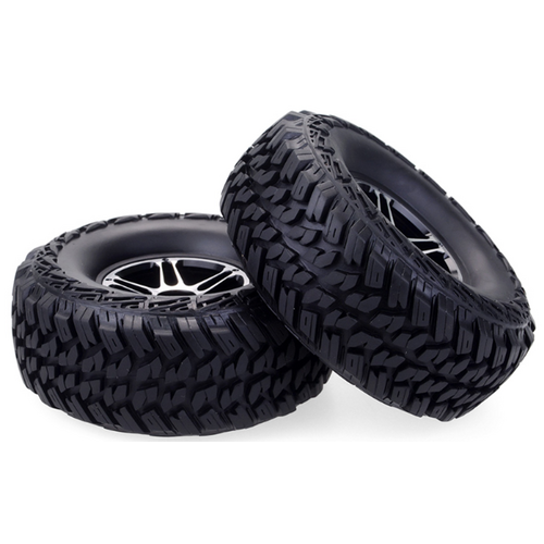 ZD Racing - 1.9inch 1/10 RC Crawler truck wheels tires Black