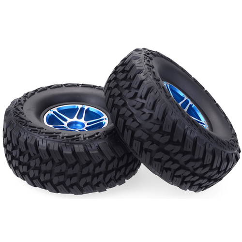 ZD Racing - 1.9inch 1/10 RC Crawler truck wheels tires Blue