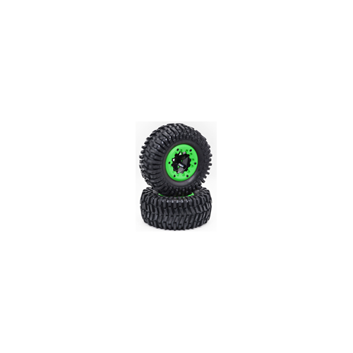 ZD Racing DBX-102 wheels tire set green